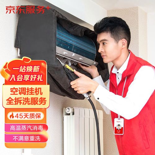 京东服务 空调挂机*2全拆洗 空调清洗服务 家电清洗 上门服务 家政